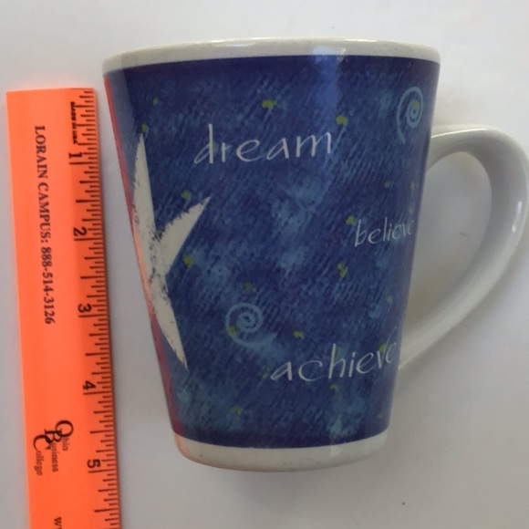 Mary Kay Dream Believe Achieve Blue Star Coffee Latte Tea Mug - Picture 5 of 10
